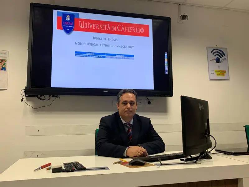 Dr Δημητρακόπουλος - Master Thesis Presentation, University of Camerino
